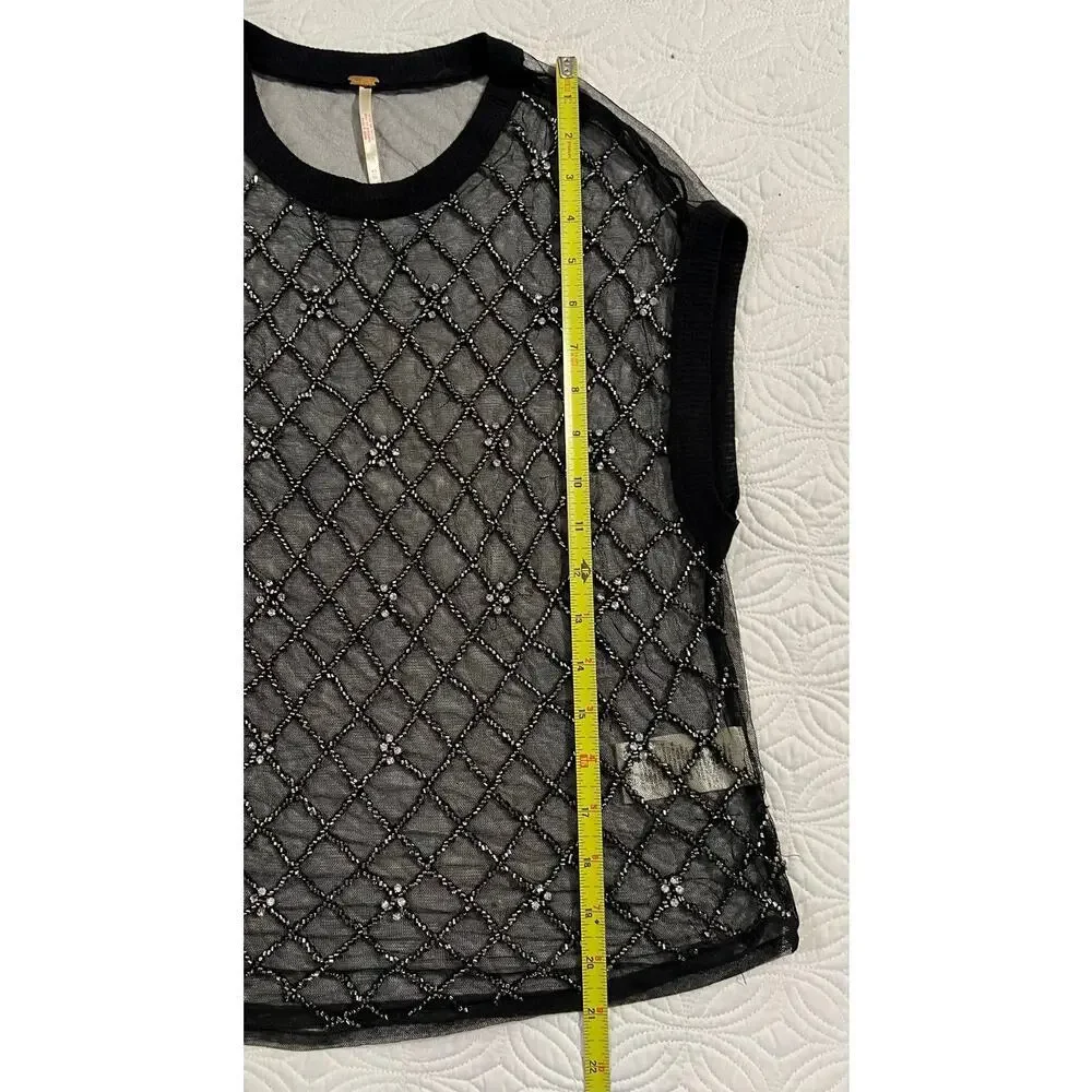 Free people Disco Nights Top size small